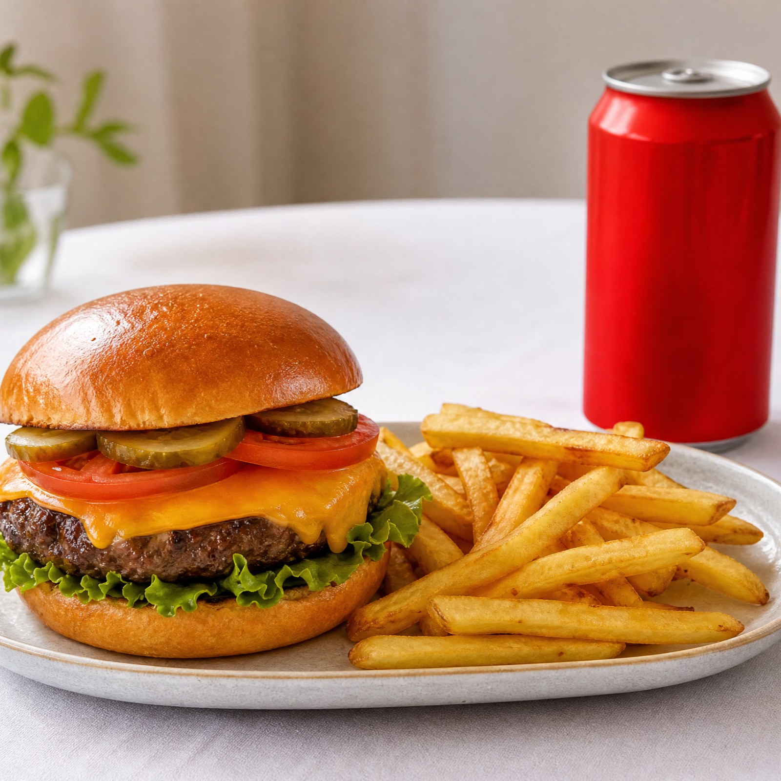Bi Cheeseburger Menü