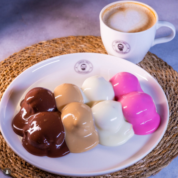 Karamel Çikolatalı Profiterol (400 Gr)