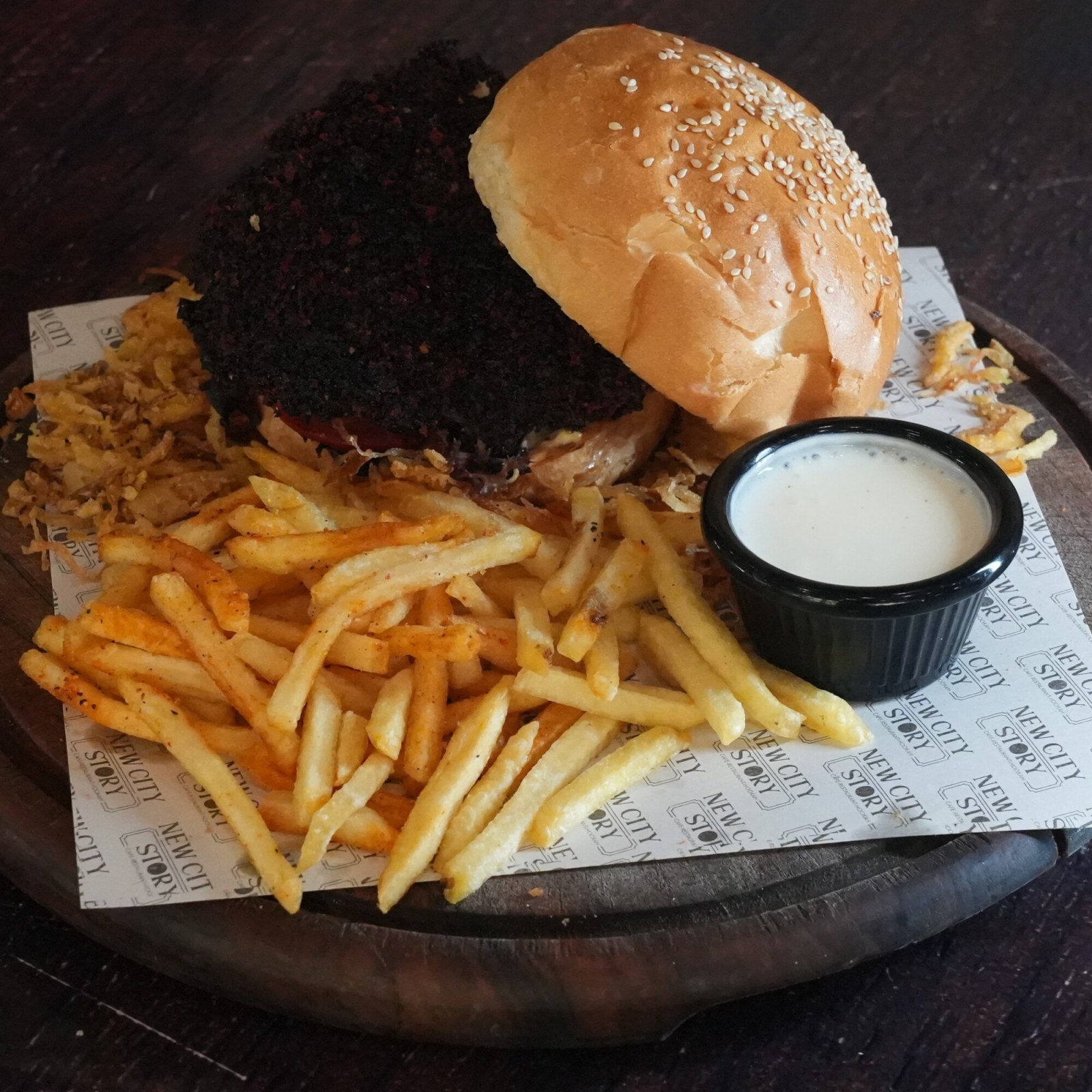 Tepeleme çıtır burger