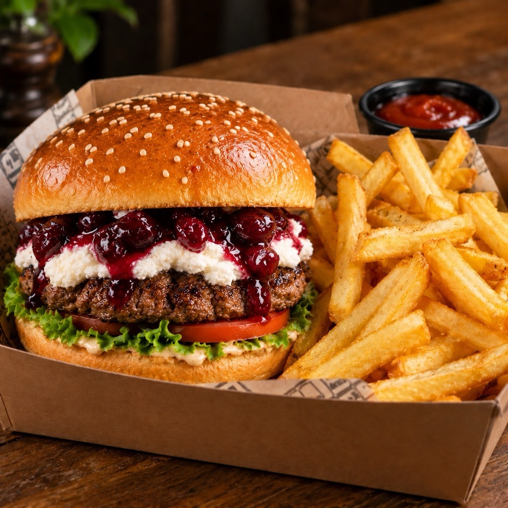 Ricotta Vişne Burger
