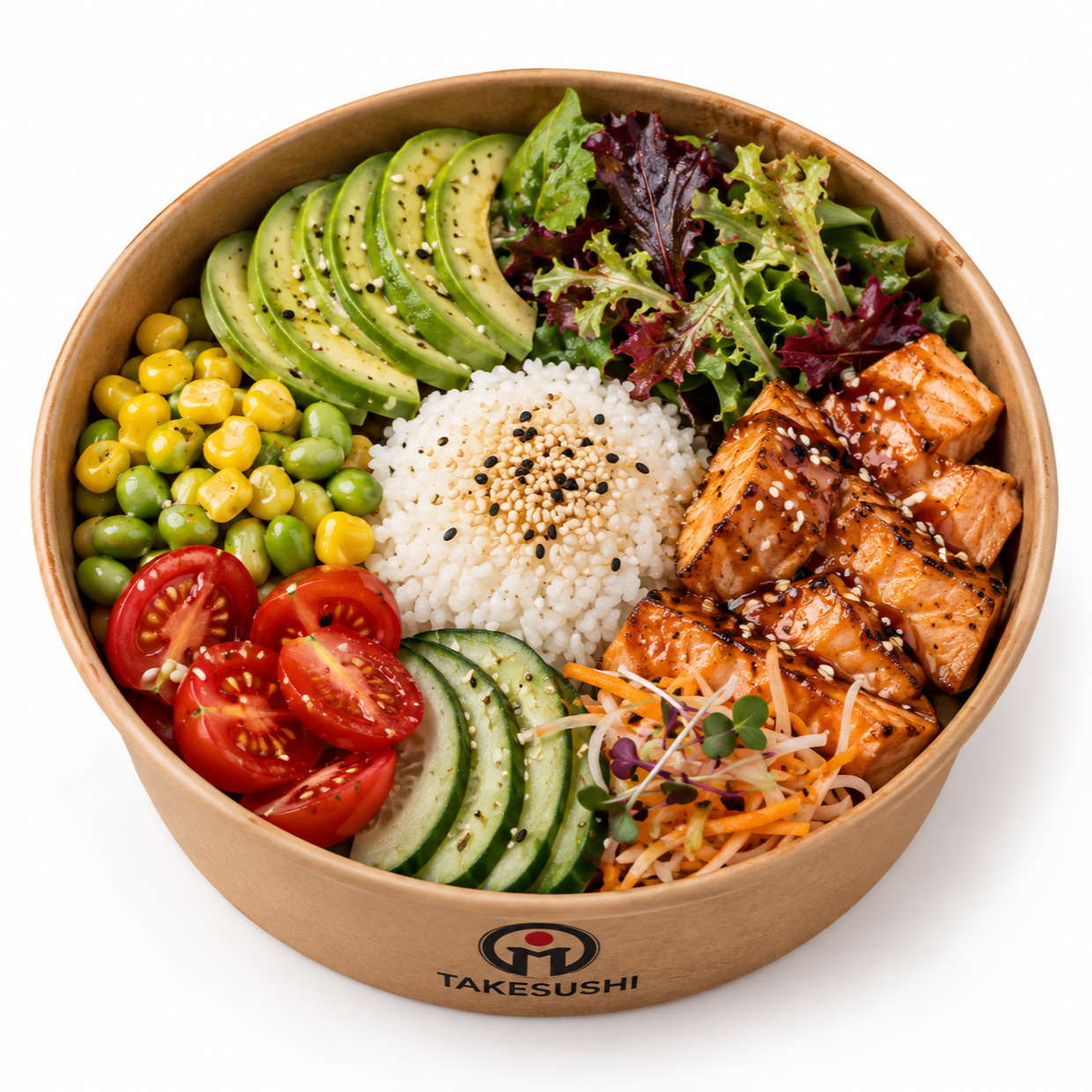 Izgara Somon Bowl