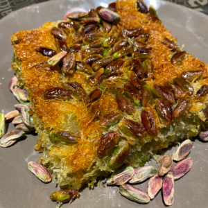 Fıstıklı Tereyağlı Düz Kadayıf (500 gr.)