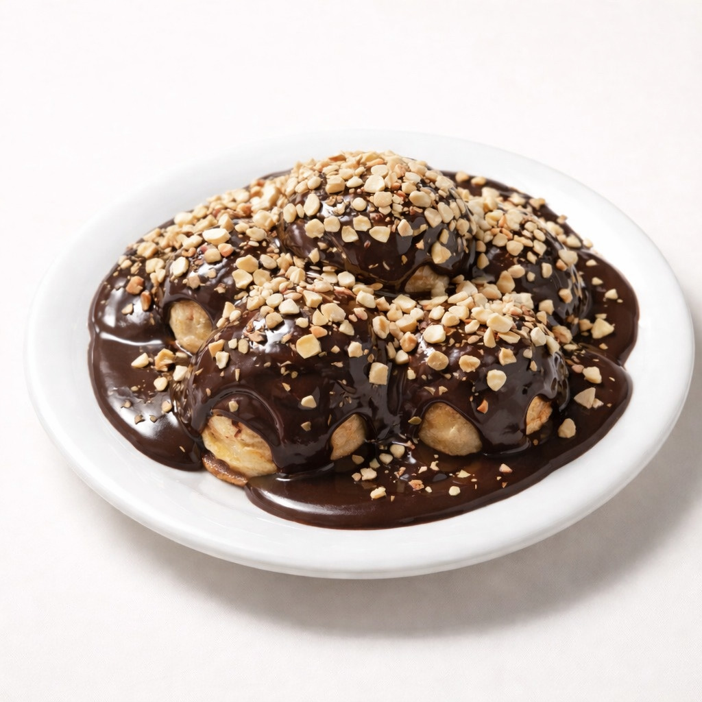 Bademli Profiterol (500 gr) (8 Top)