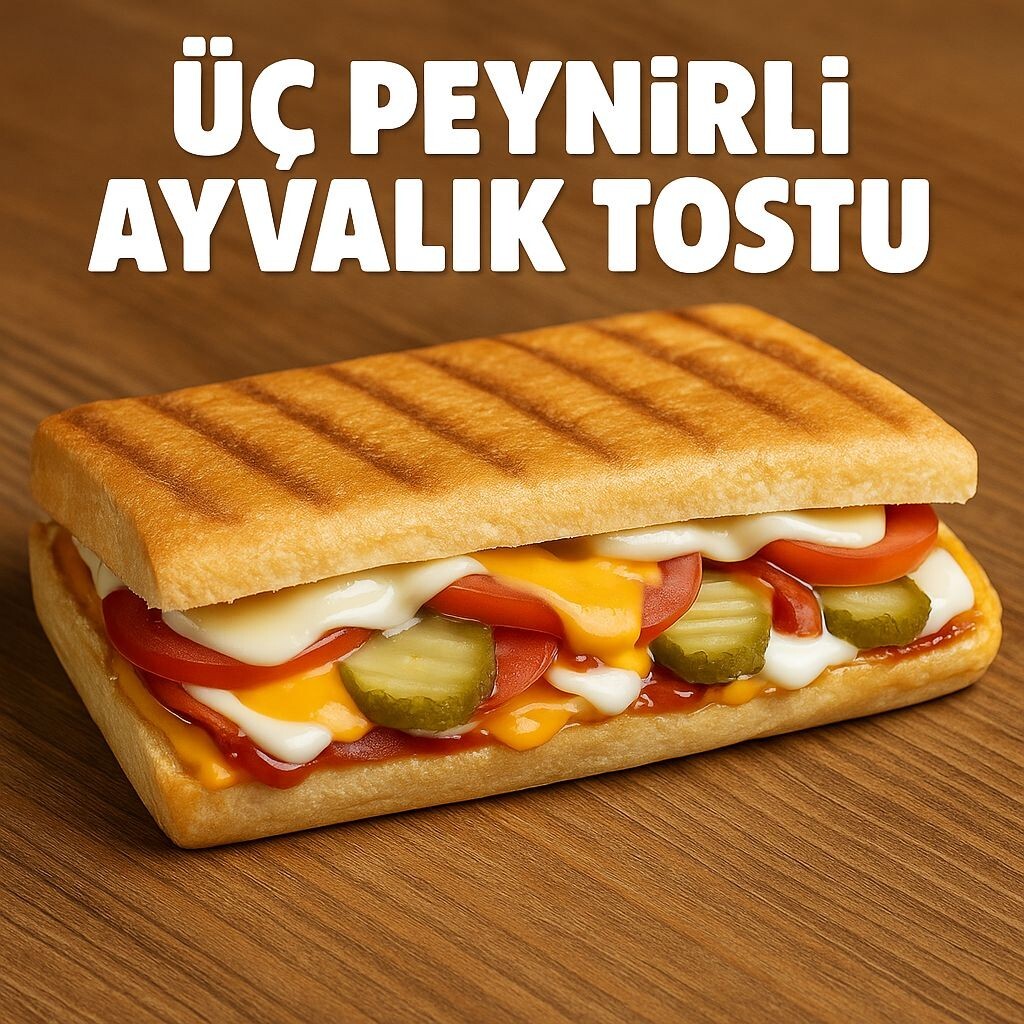 Üç Peynirli Ayvalı Tostu