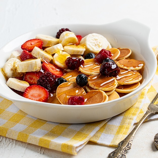Ballı Mini Pancake Tabağı