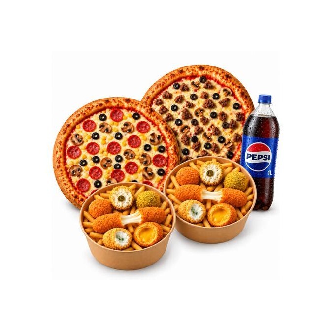 Kanka Menü — 2 Pizza