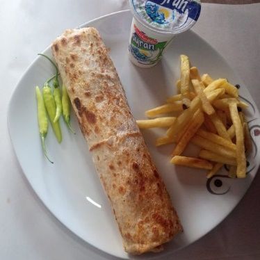Dürüm + Cips + Ayran Menü