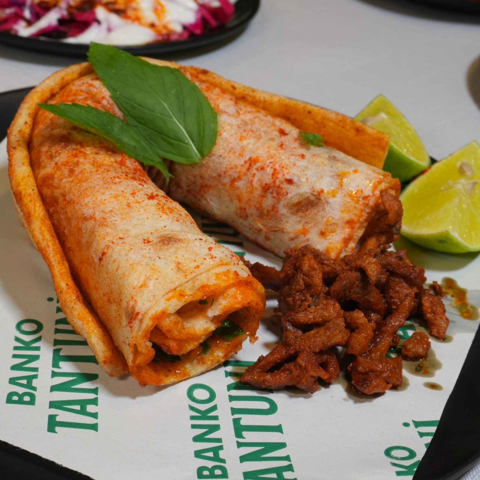 Spesiyal Et Tantuni lavaş