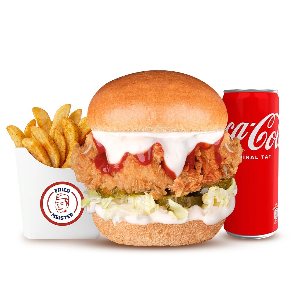 Dynamite Burger Menü