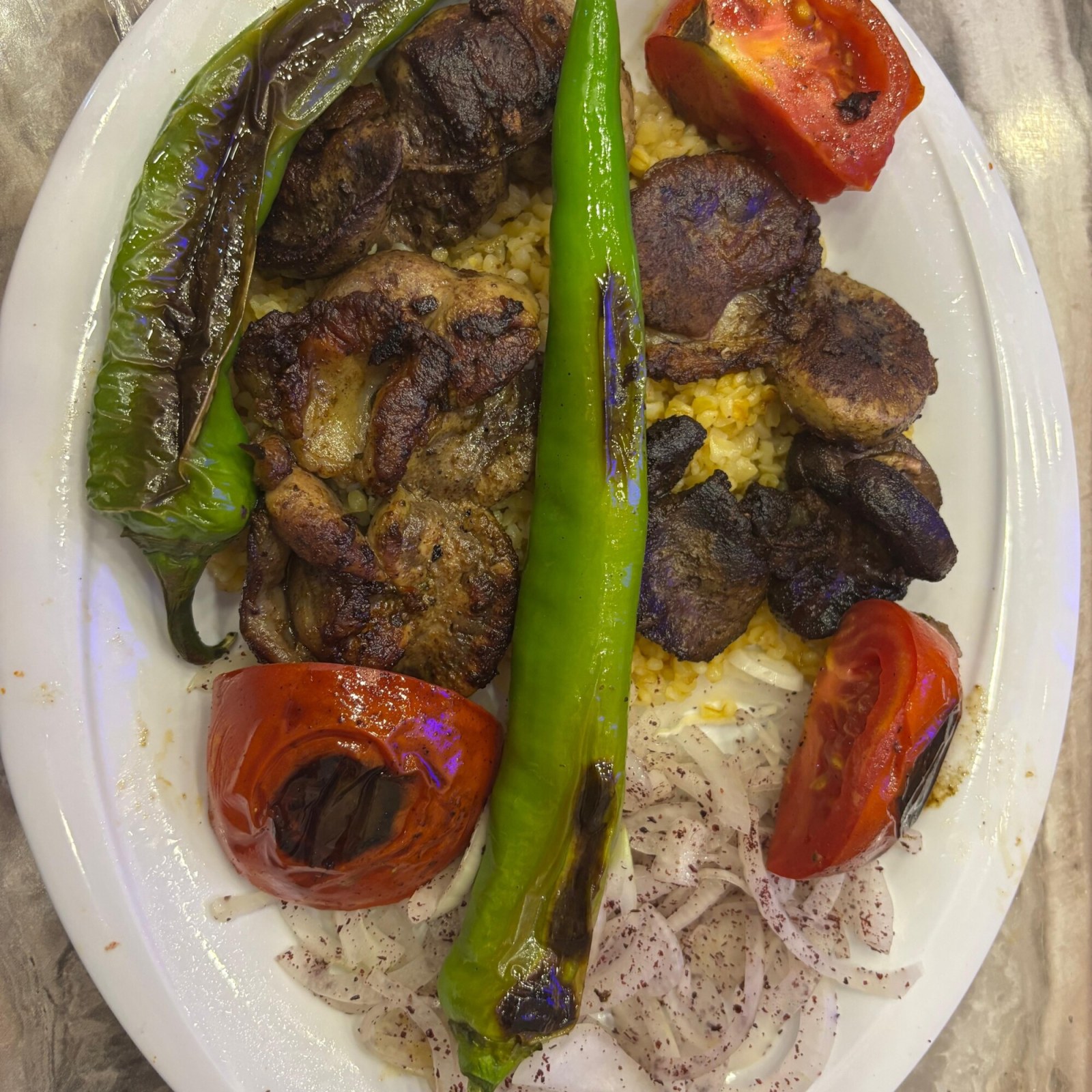 Pilav Üstü Kuzu Böbrek