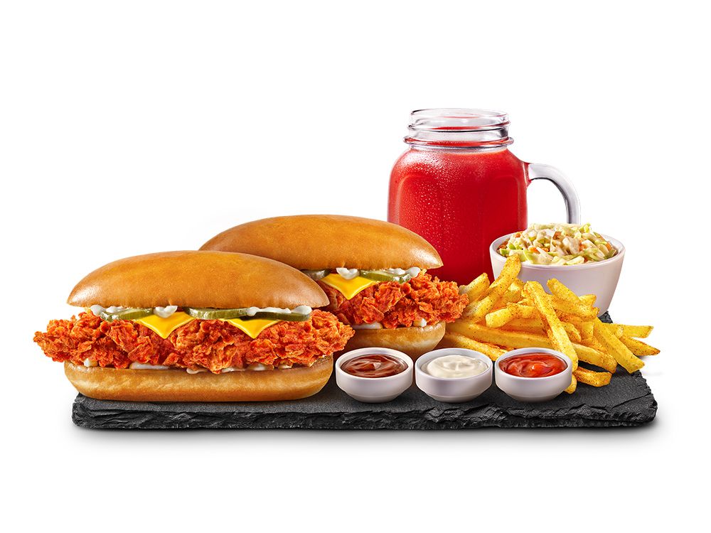 Acılı Cheese Sandviç X2