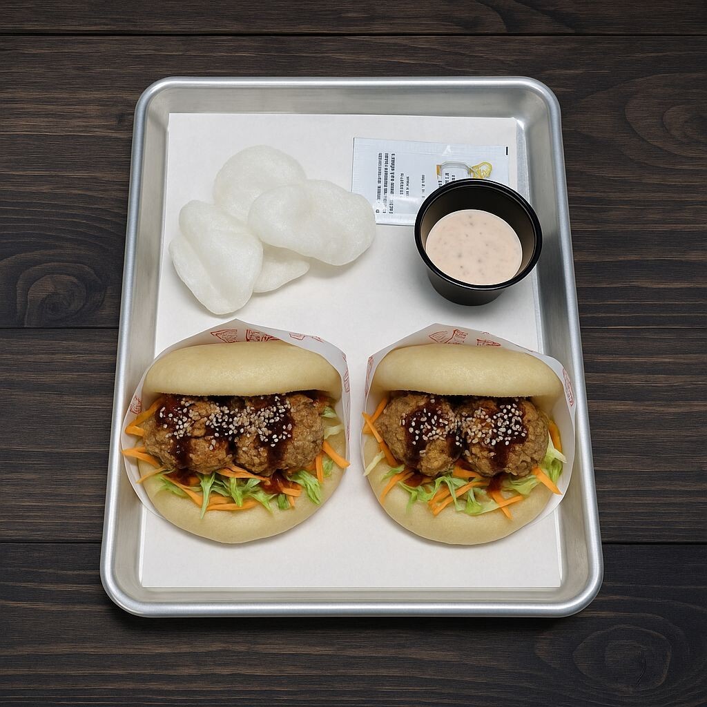2'li Teriyaki Soslu Tavuklu Bun