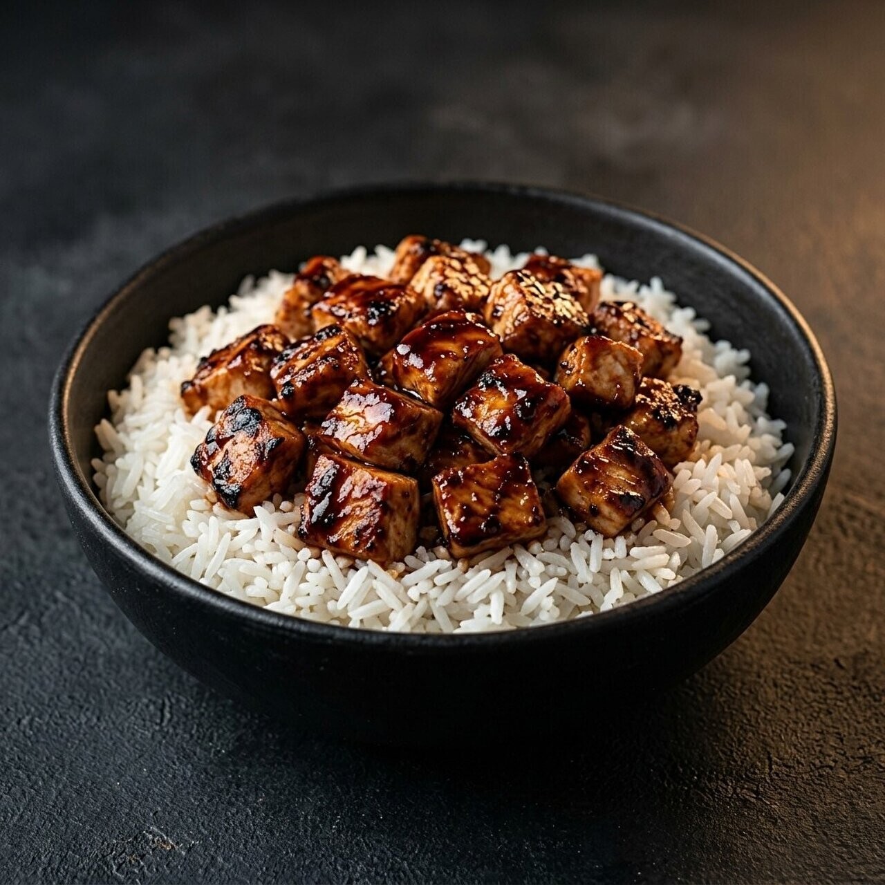 Barbekü Soslu Tavuklu Pilav