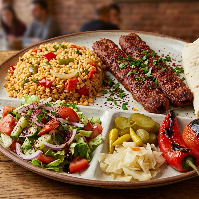 Urfa kebap porsiyon (140 gr dana eti)