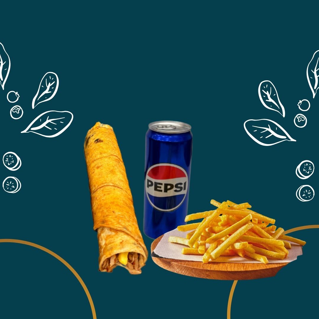 Tavuk Dürüm (70g) (Small) Menü