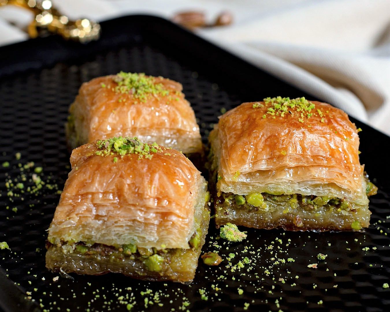 Fıstıklı Kare Baklava 250 gr