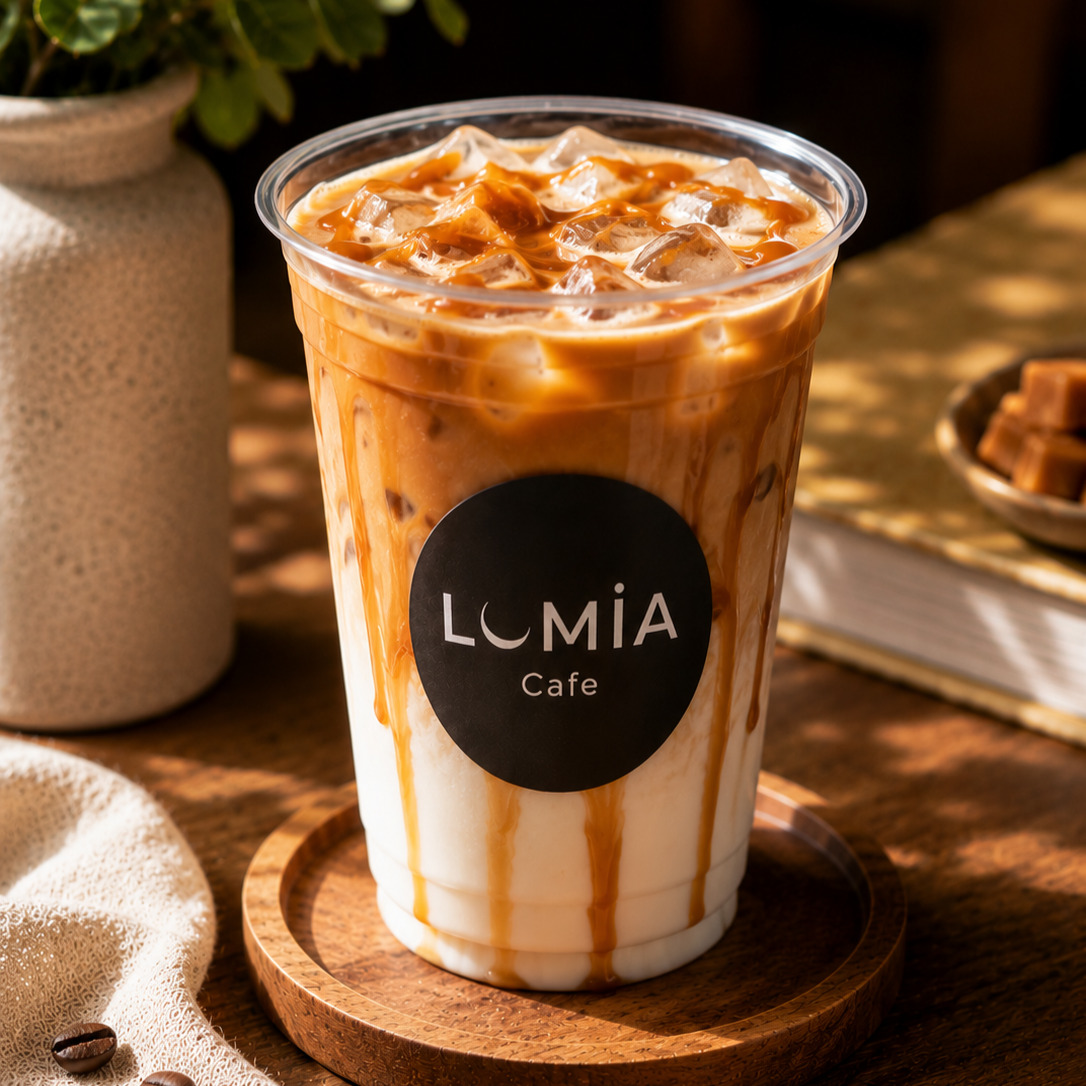Iced Caramel Latte