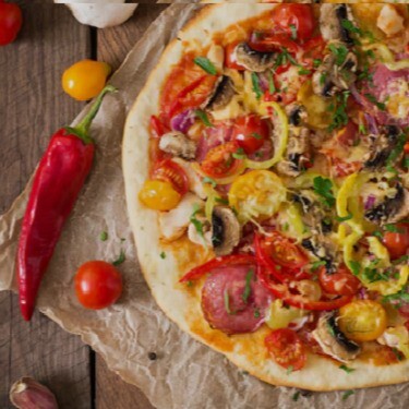 Karnaval Pizza Şöleni(Orta Boy) VIP Line Sos Domateslim Salamlım Mantarlım Gurme Pizza