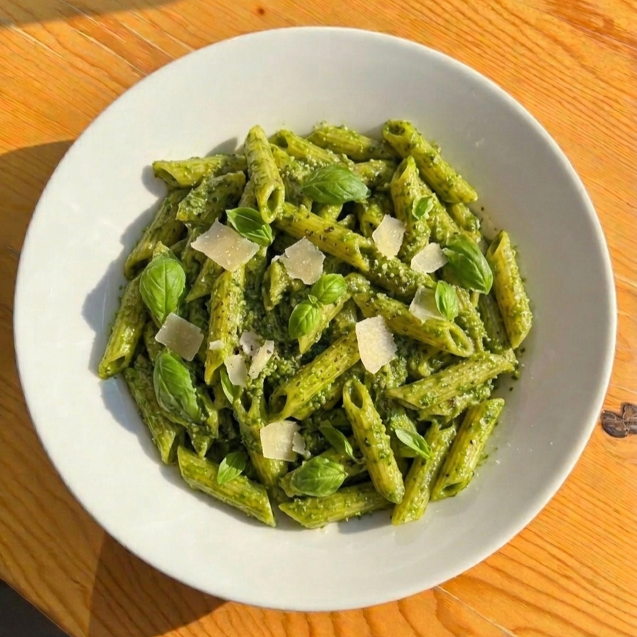 Pesto Soslu Makarna