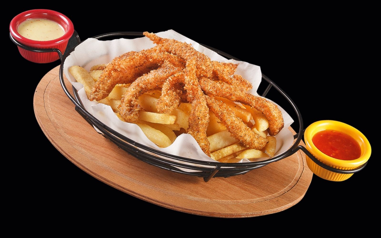 Cajun Chicken Basket (120 Gr)