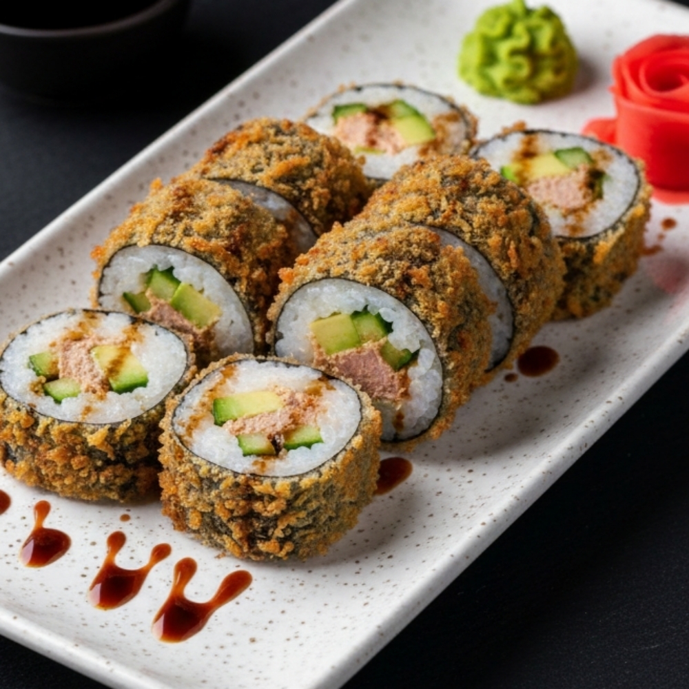 Tuna Maki Tempura Roll