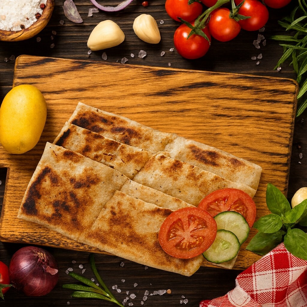 Kavurmalı Kaşarlı Gözleme