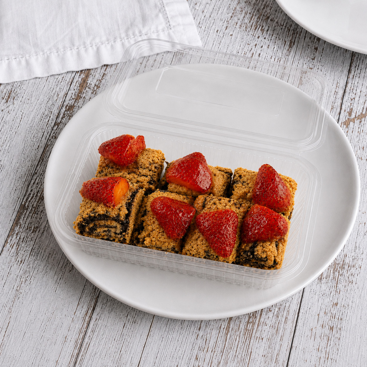 Mini İbiza Çilekli Roll (500 Gr)
