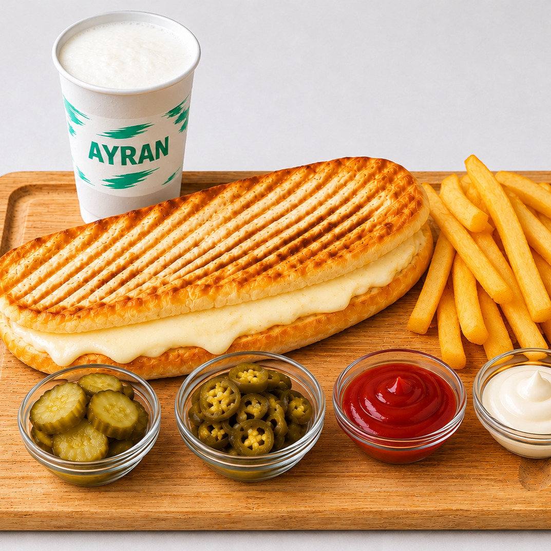 Ayvalık Kaşarlı Tost Menü