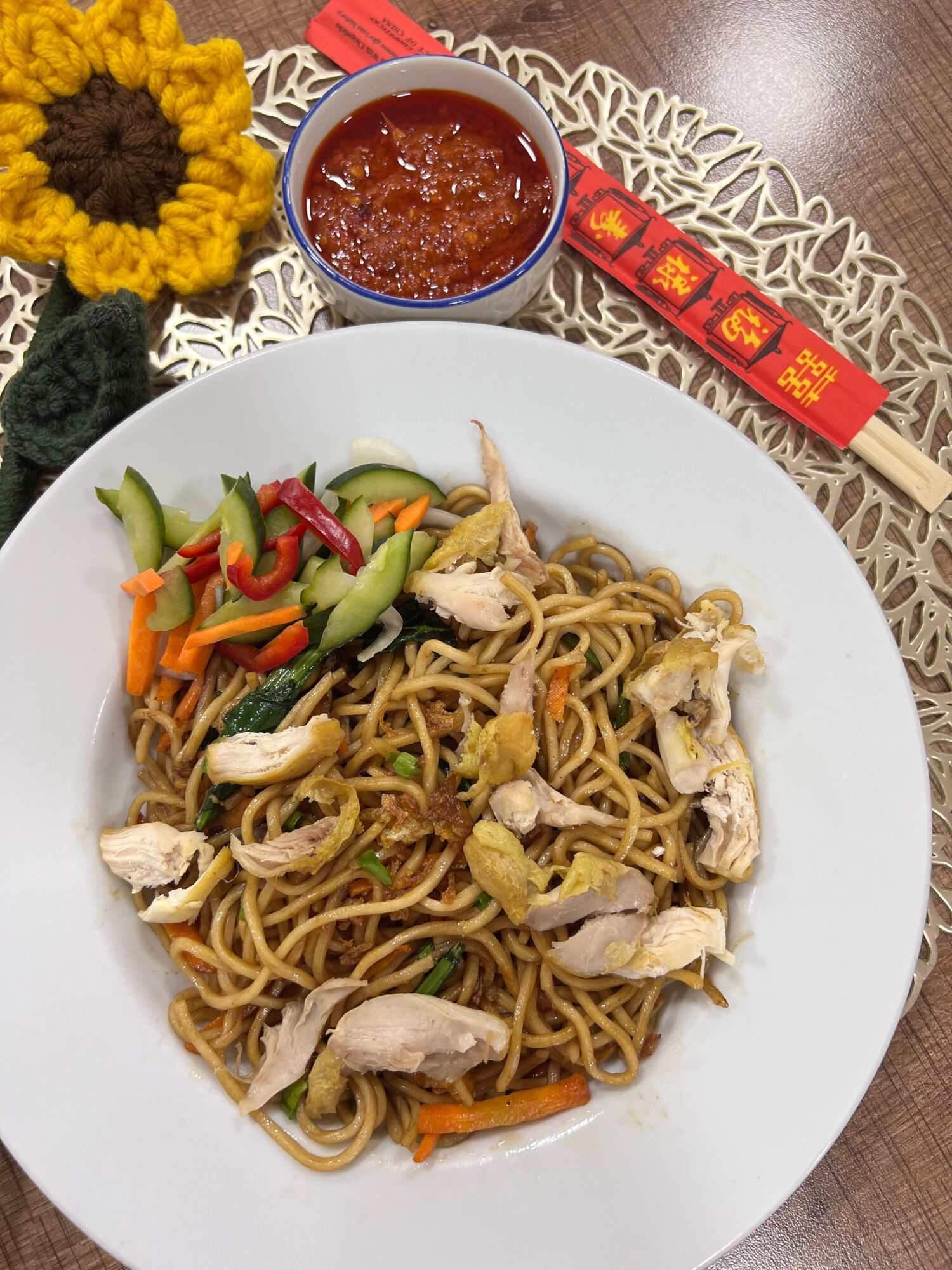 Mie Goreng Ayam Indonesian Noodle
