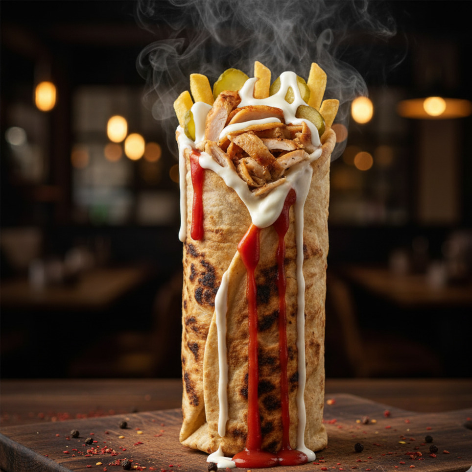 Kaşarlı Tavuk Döner