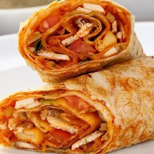 Hatay Usulü Soslu Tavuk Döner Dürüm