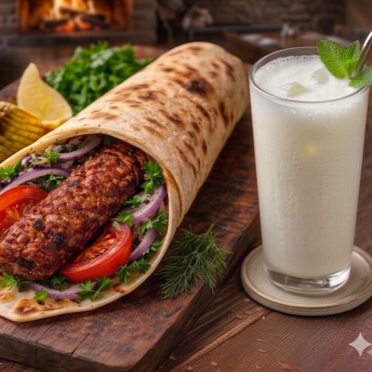 Adana Dürüm + Ayran
