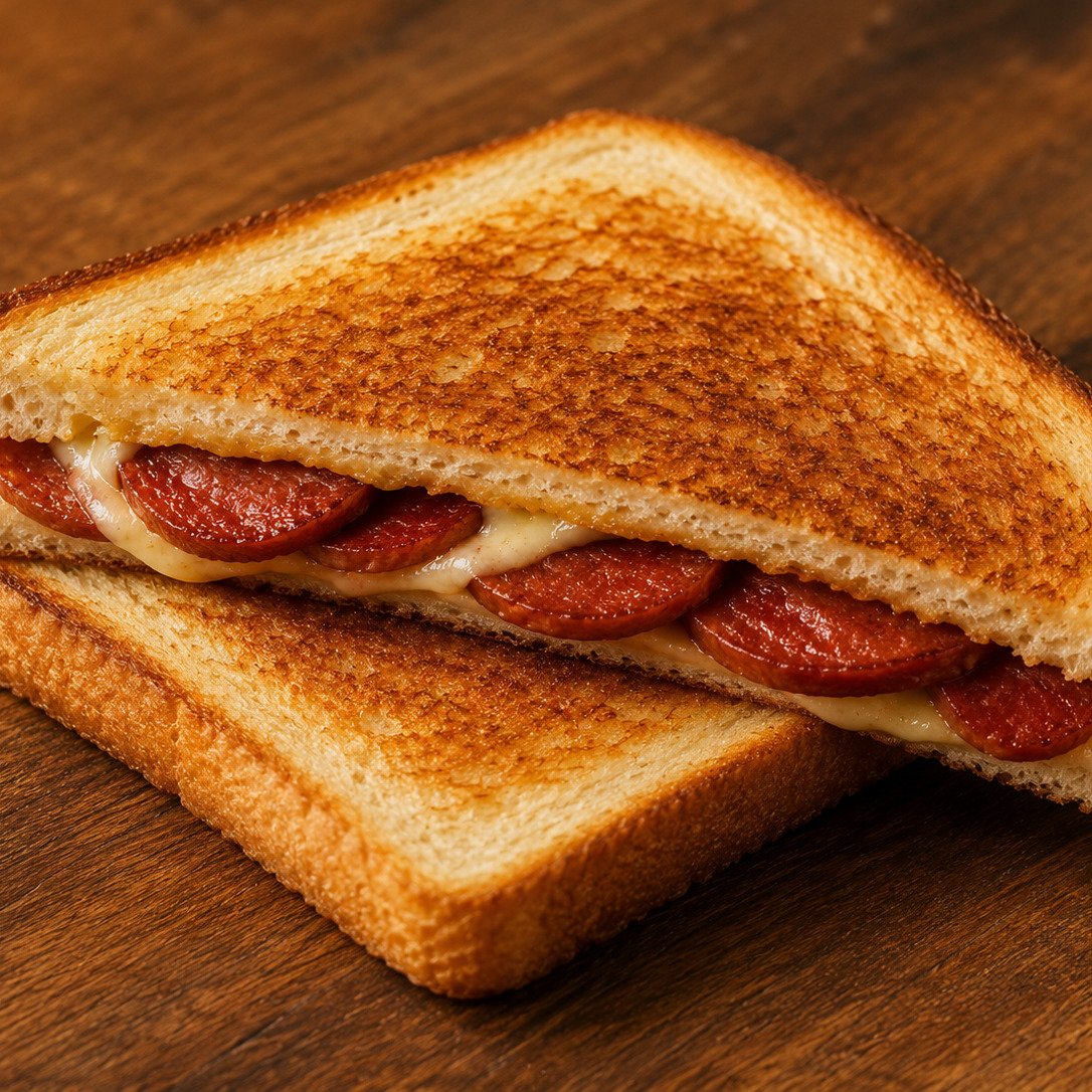 Sucuklu Tost (Sade)