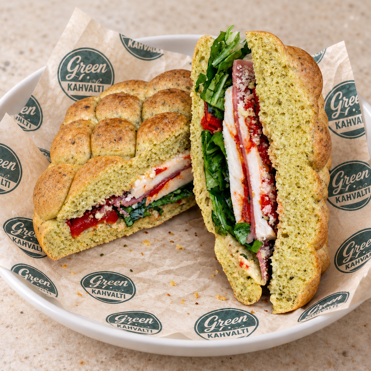 Green Focaaccia