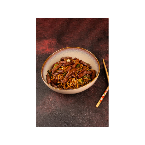 Kuşkonmazlı Etli Noodle