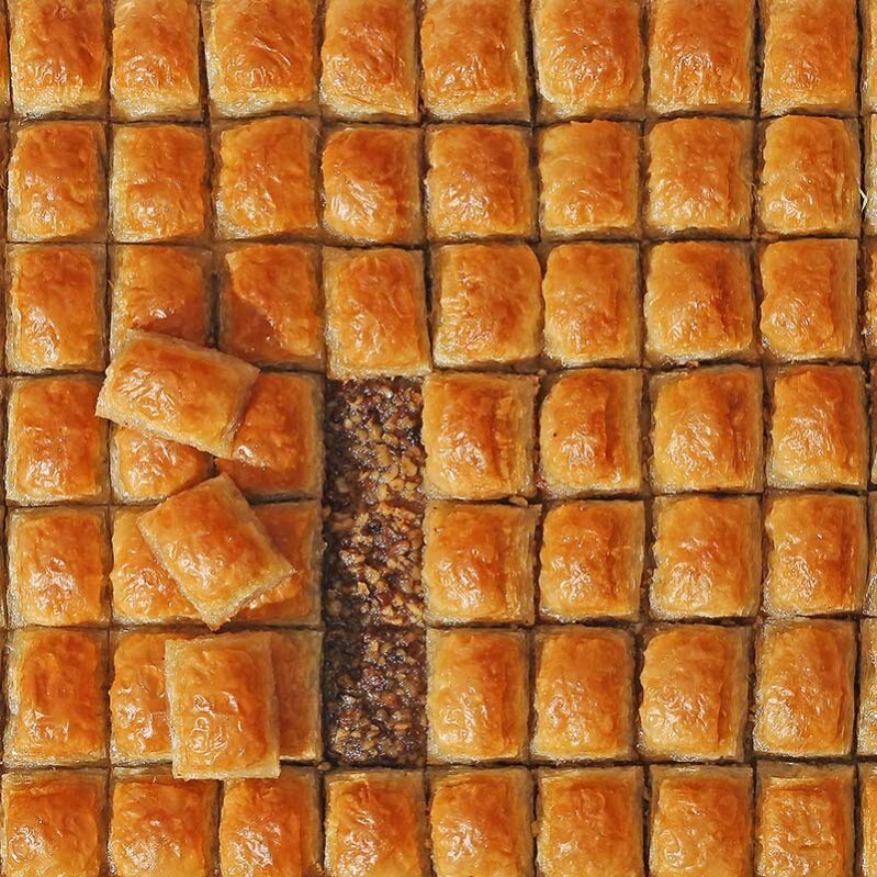 Tepsi Baklava Cevizli (Orta Boy)