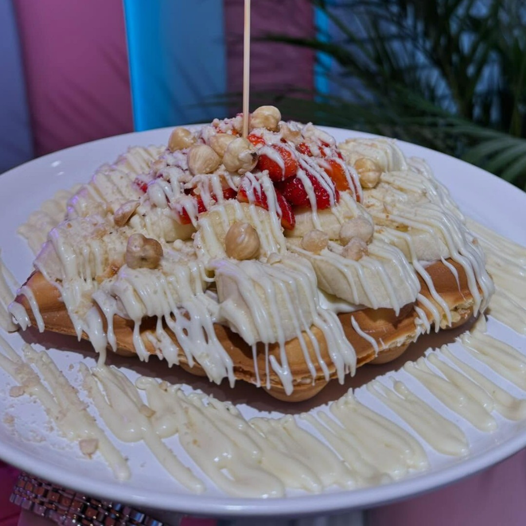 Beyaz Düş Bubble Waffle