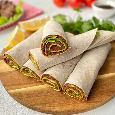 Duble Çiğ Köfte Dürüm 150gr