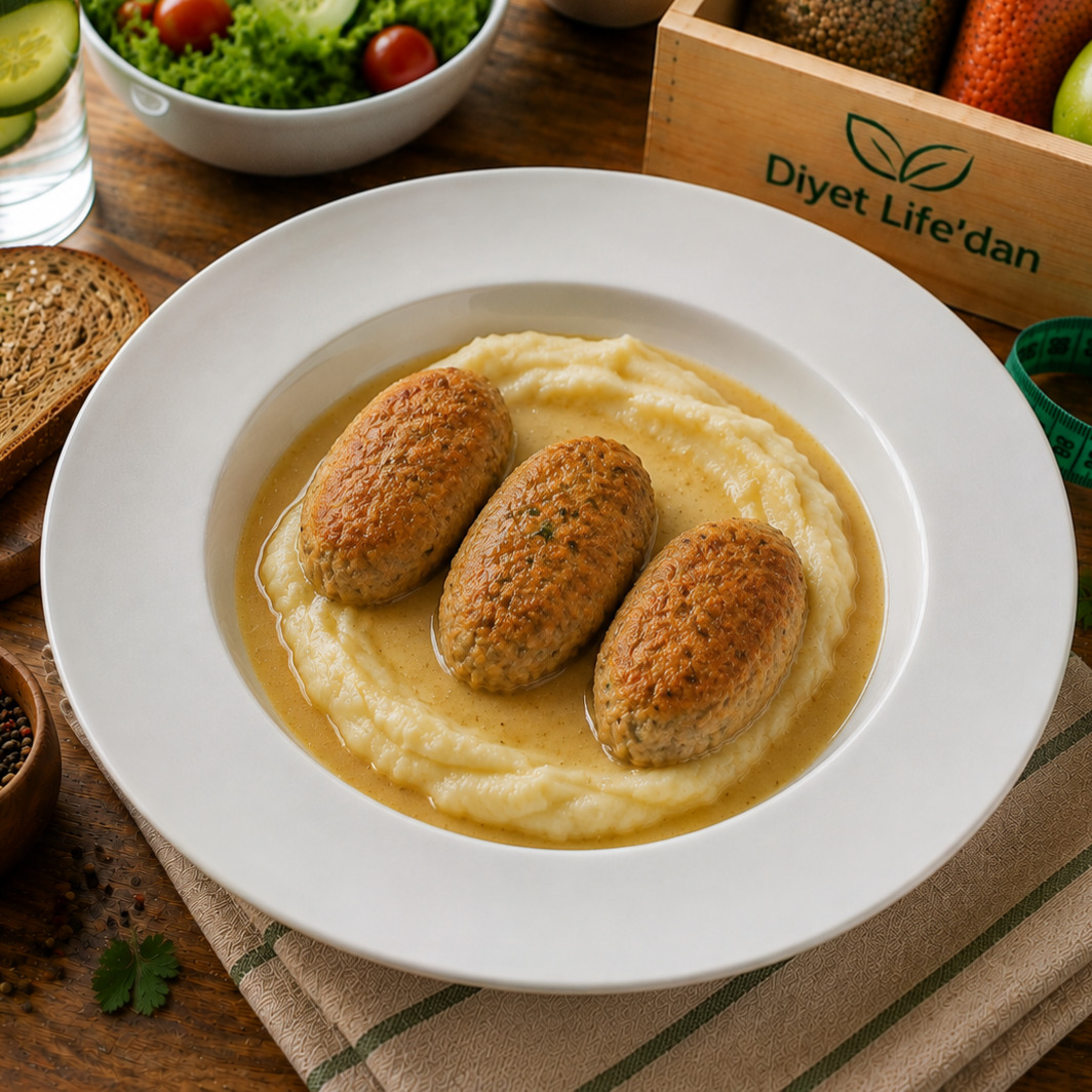 Diyet Life'dan Püreli Kadınbudu Köfte