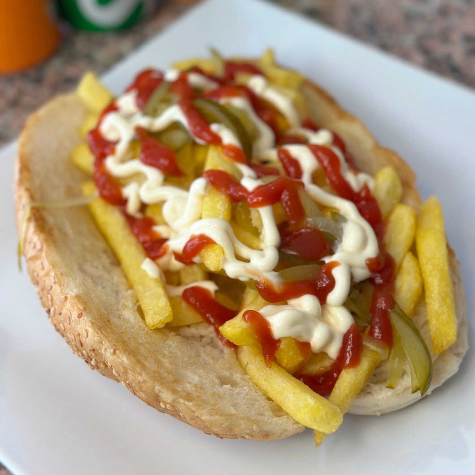 Sosisli Kaşarlı Patso