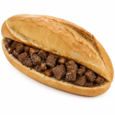 Et Kavurma Tam Ekmek