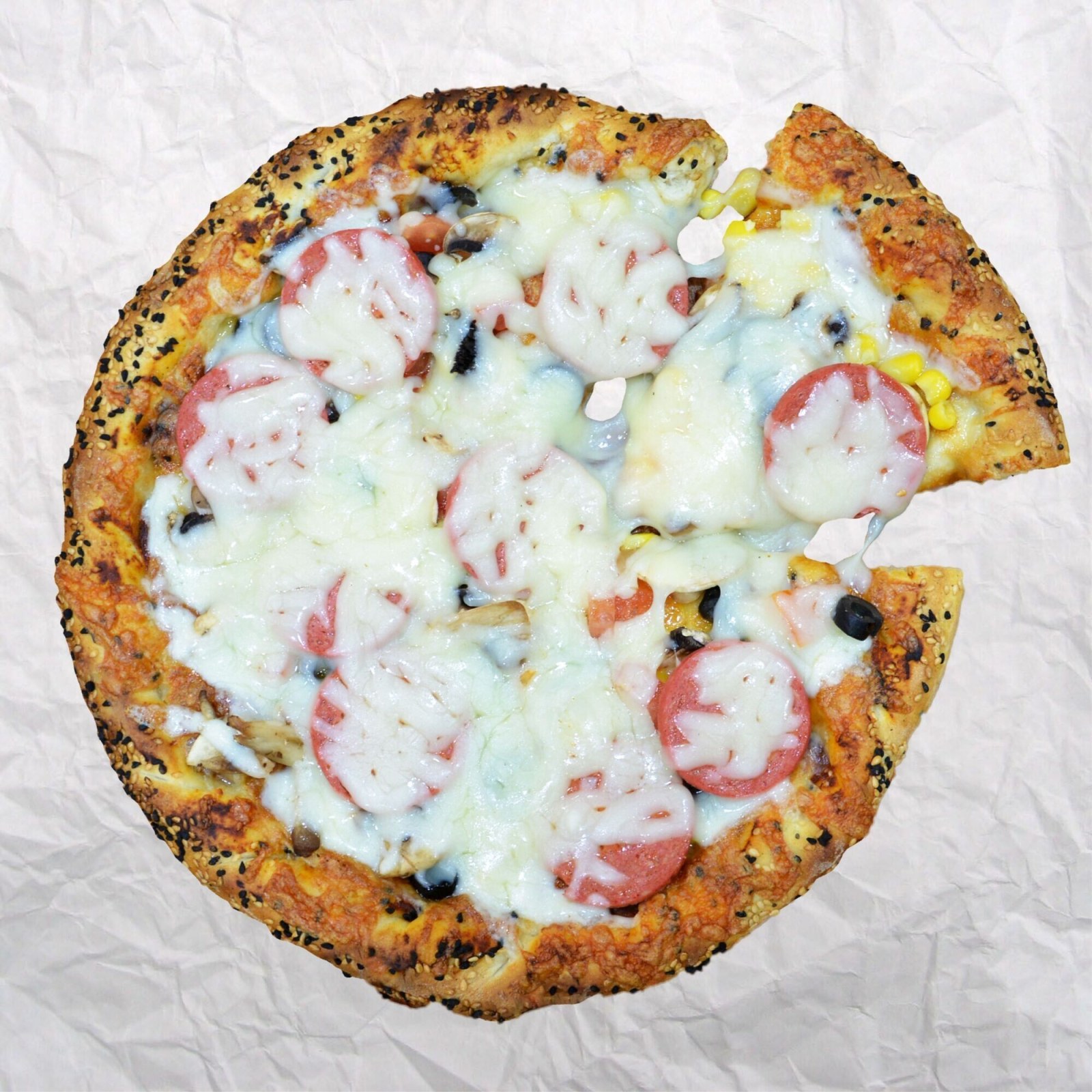 Sucuklu Pizza (Ekstra Boy)