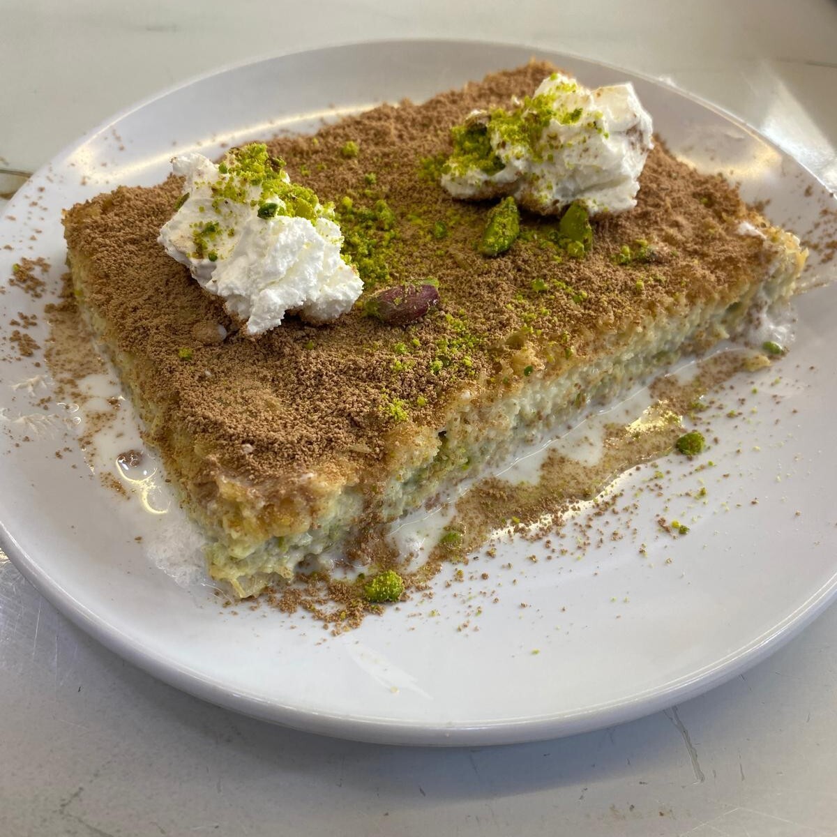 Fıstıklı Soğuk Kadayıf(dilim)