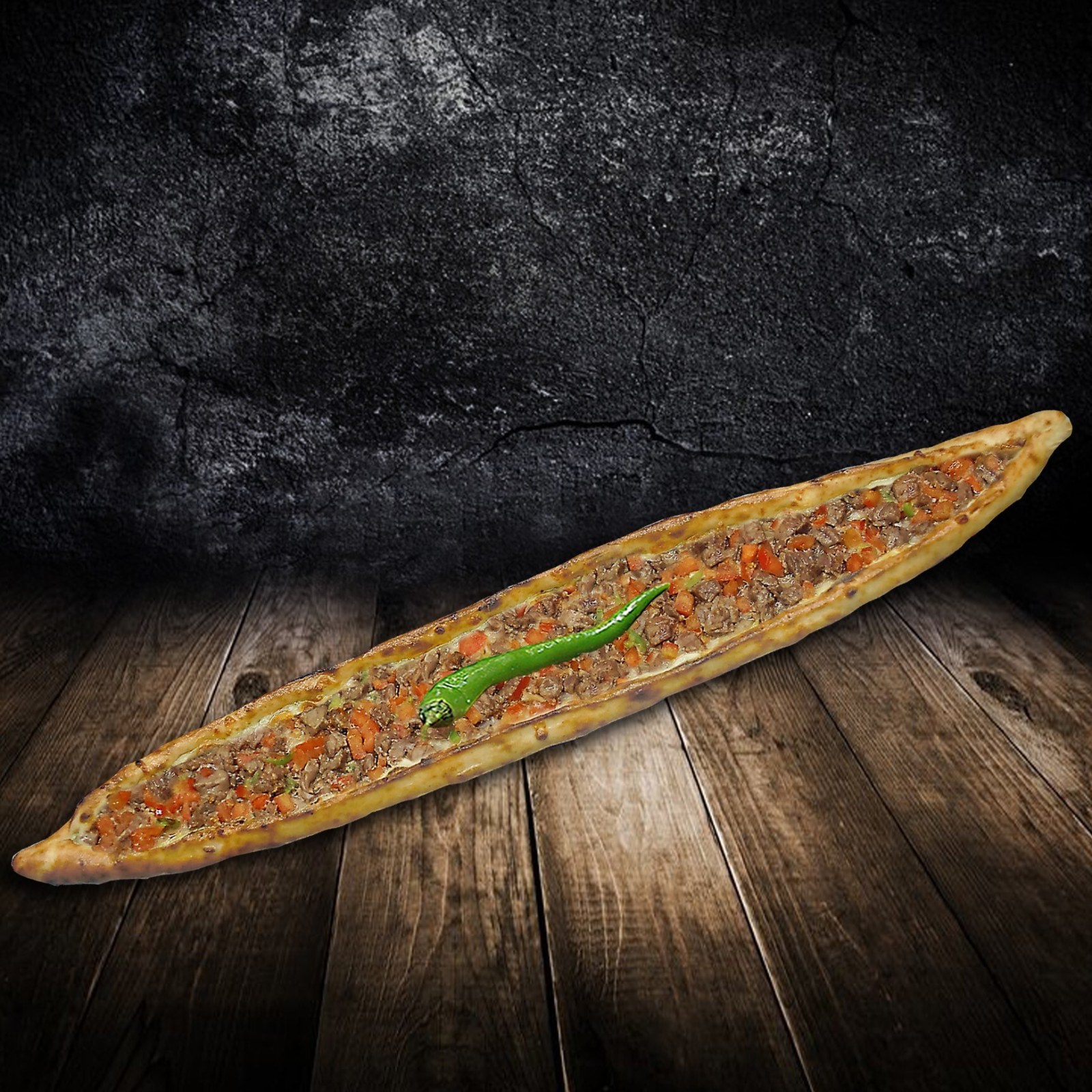Kuşbaşılı Pide Porsiyon