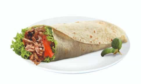 Tavuk Döner Dürüm tek dürüm.