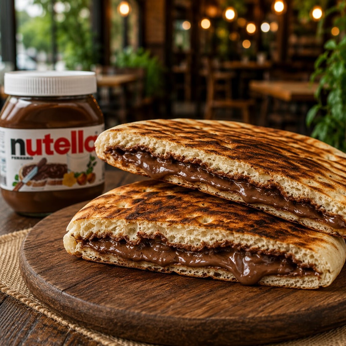 Bazlama Nutella Tost