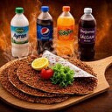 Lahmacun (6 Adet) + İçecek (1 lt) Menü