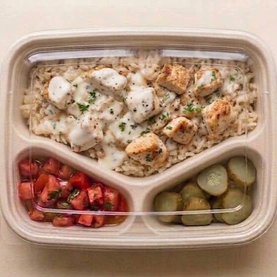 Kremalı Tavuklu Pilav