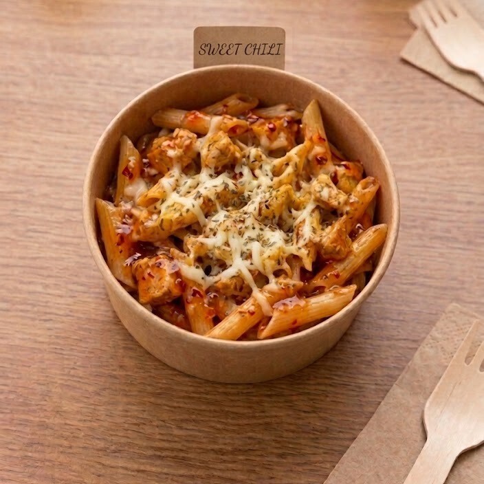 Sweet Chili Soslu Tavuklu Penne