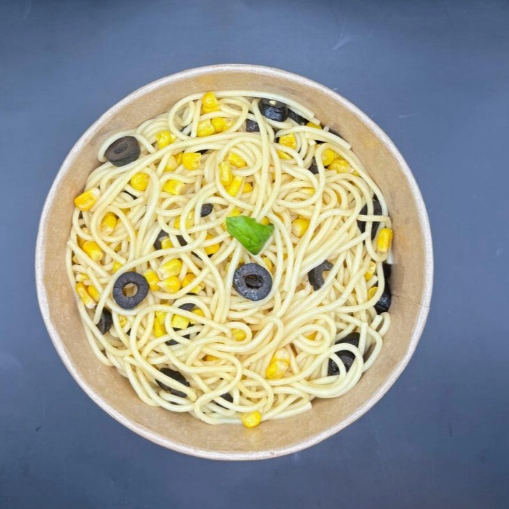 Mısırlı Zeytinli Spaghetti